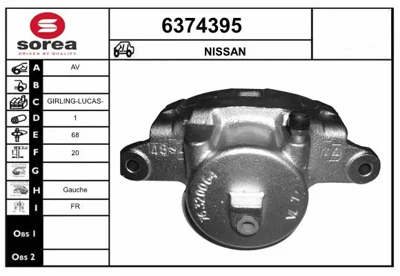 Brake Caliper (6374395)