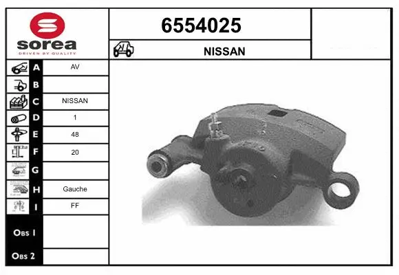 Brake Caliper (6554025)