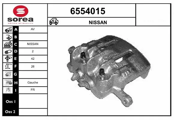 Brake Caliper (6554015)
