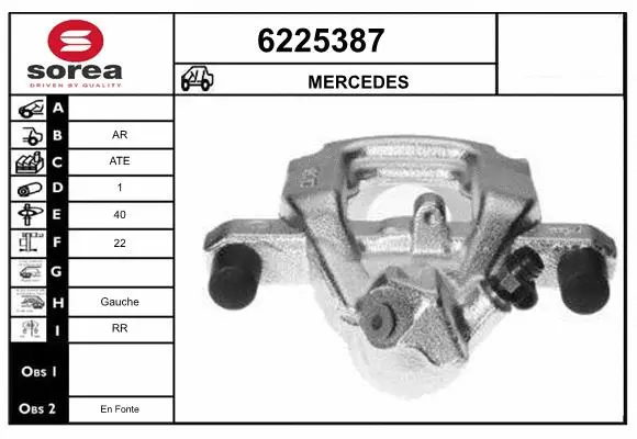 Brake Caliper (6225387)