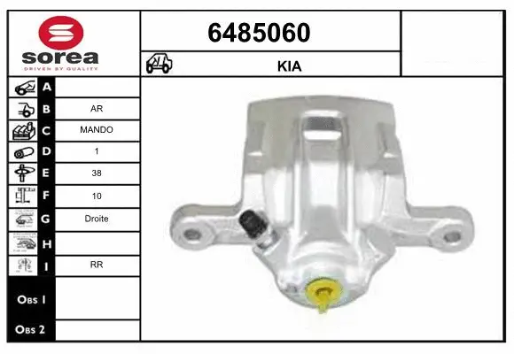 Brake Caliper (6485060)