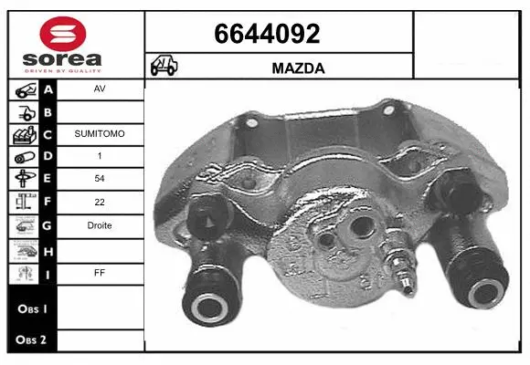 Brake Caliper (6644092)