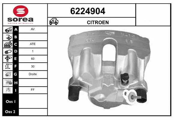 Brake Caliper (6224904)