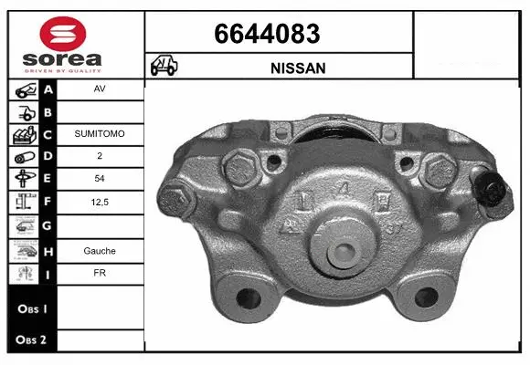 Brake Caliper (6644083)