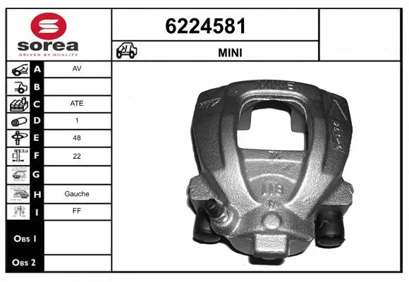 Brake Caliper (6224581)