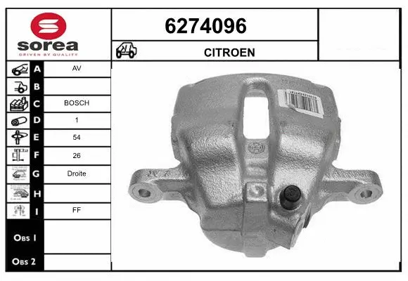 Brake Caliper (6274096)
