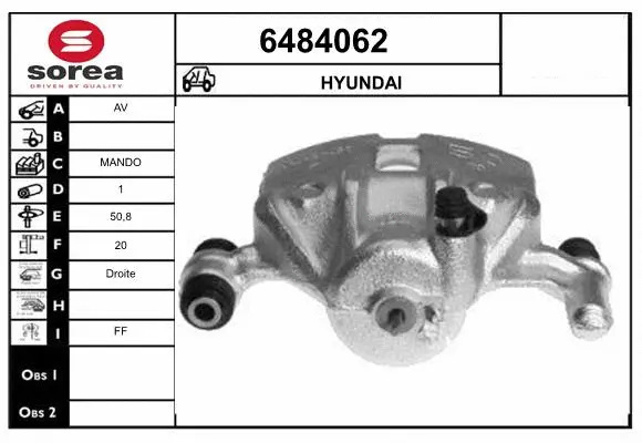 Brake Caliper (6484062)