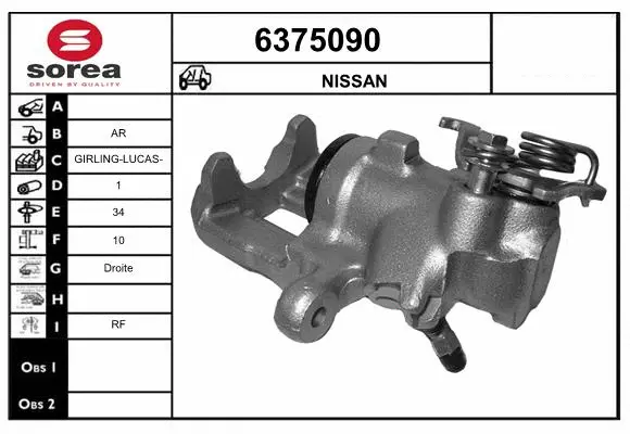 Brake Caliper (6375090)