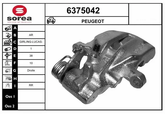 Brake Caliper (6375042)