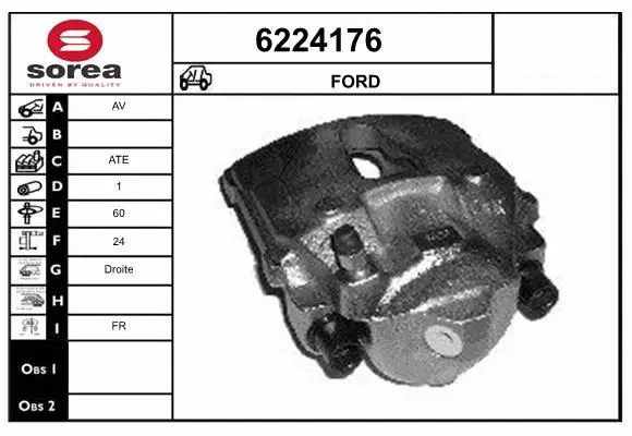Brake Caliper (6224176)