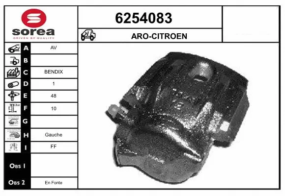 Brake Caliper (6254083)