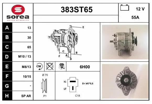 Alternator (383ST65)