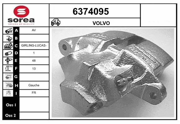 Brake Caliper (6374095)