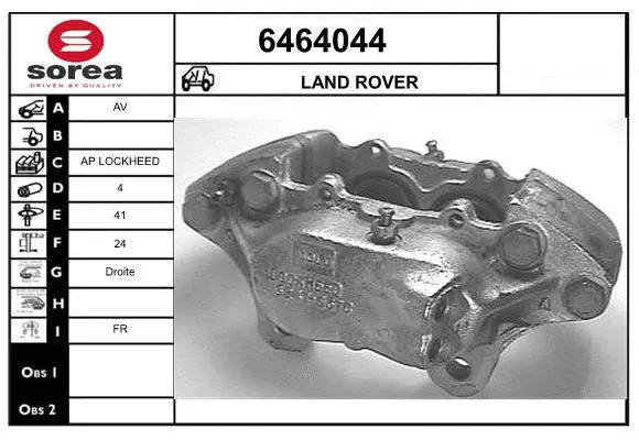 Brake Caliper (6464044)