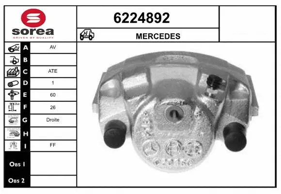 Brake Caliper (6224892)