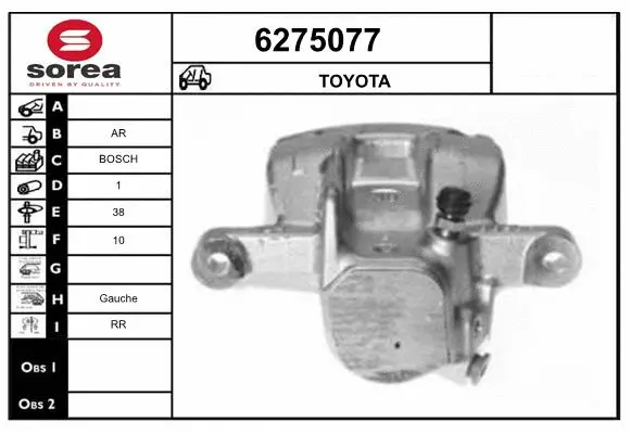 Brake Caliper (6275077)