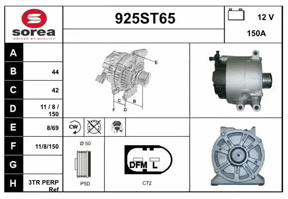 Alternator (925ST65)