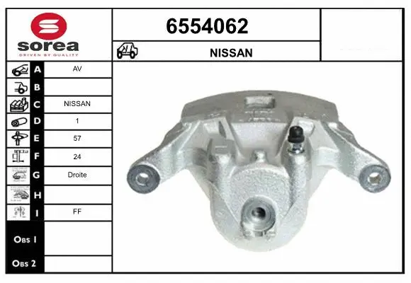 Brake Caliper (6554062)