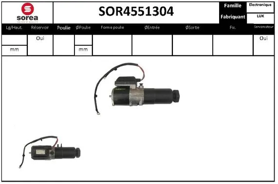 Hydraulic Pump, steering (SOR4551304)