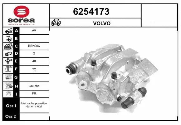 Brake Caliper (6254173)