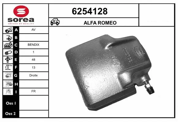 Brake Caliper (6254128)