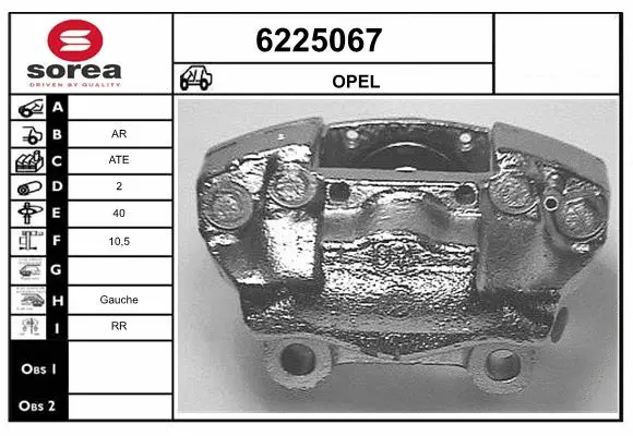 Brake Caliper (6225067)
