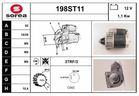 Starter (198ST11)