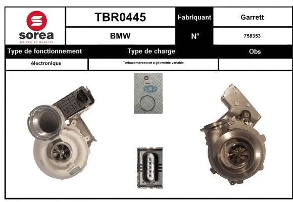 Charger, charging (supercharged/turbocharged) (TBR0445)