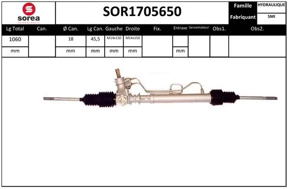 Steering Gear (SOR1705650)