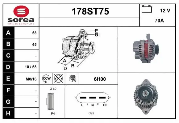 Alternator (178ST75)
