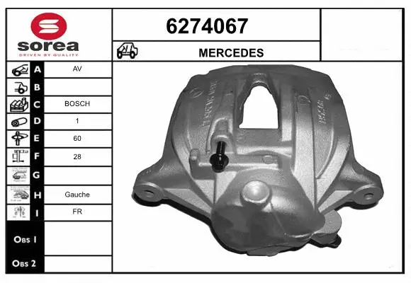 Brake Caliper (6274067)