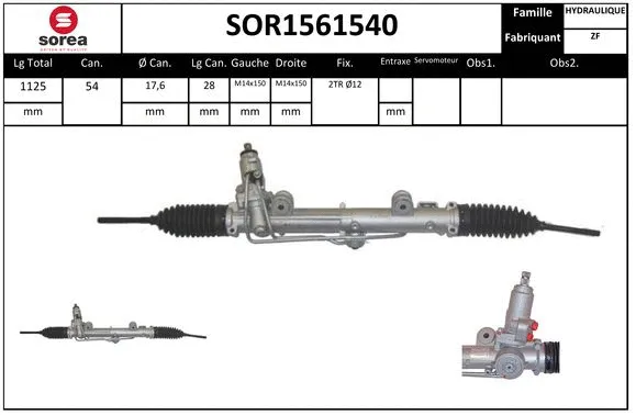 Steering Gear (SOR1561540)