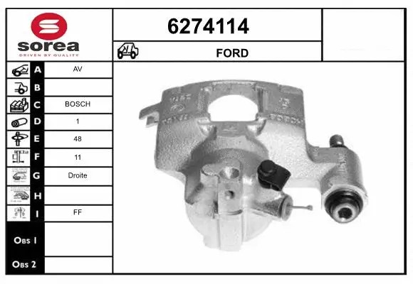 Brake Caliper (6274114)