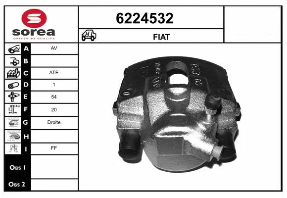 Brake Caliper (6224532)