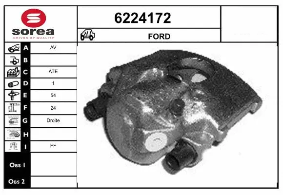 Brake Caliper (6224172)
