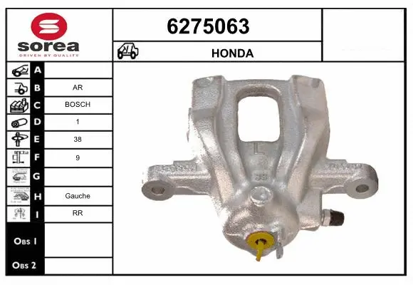 Brake Caliper (6275063)