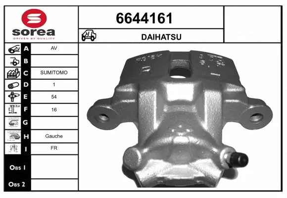 Brake Caliper (6644161)