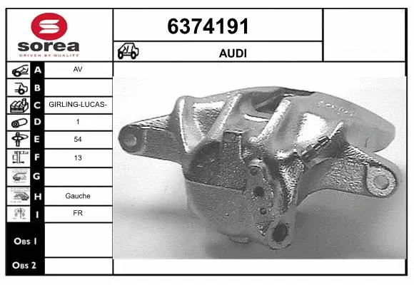 Brake Caliper (6374191)