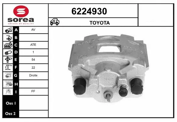 Brake Caliper (6224930)