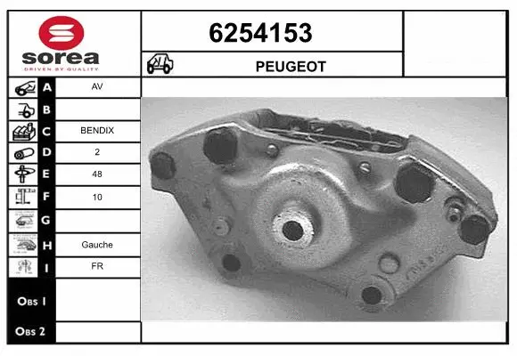 Brake Caliper (6254153)