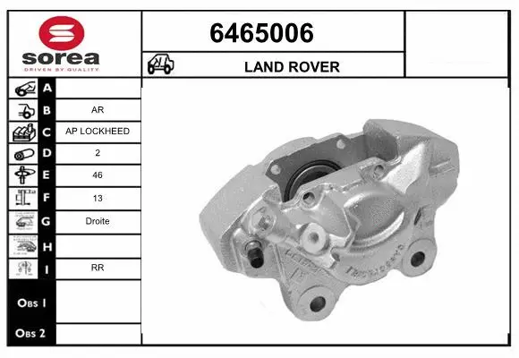 Brake Caliper (6465006)