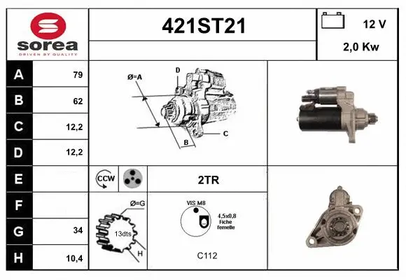 Starter (421ST21)