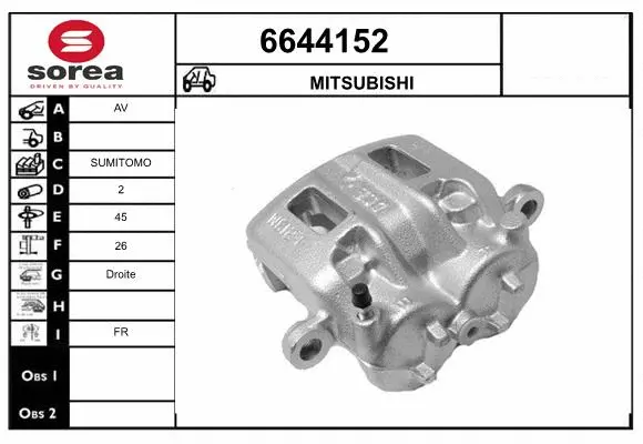 Brake Caliper (6644152)