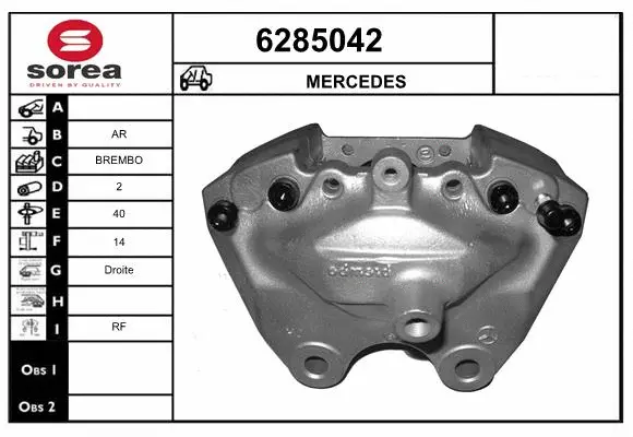 Brake Caliper (6285042)