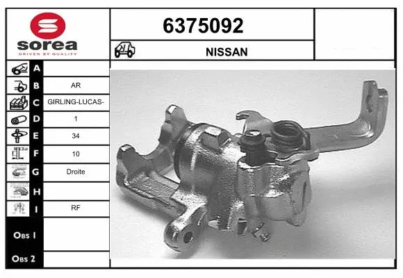 Brake Caliper (6375092)