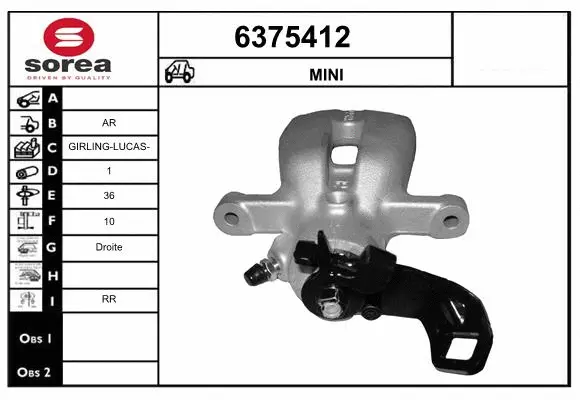 Brake Caliper (6375412)