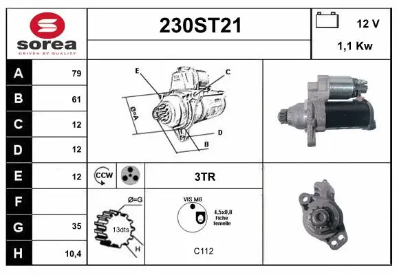 Starter (230ST21)