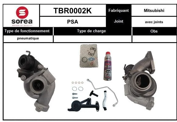 Charger, charging (supercharged/turbocharged) (TBR0002K)