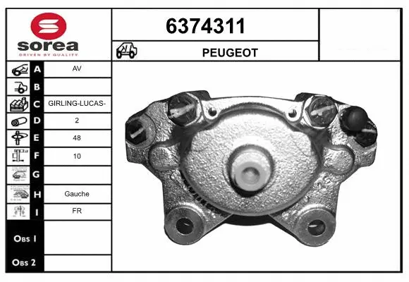 Brake Caliper (6374311)