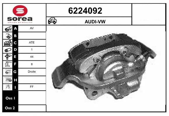 Brake Caliper (6224092)